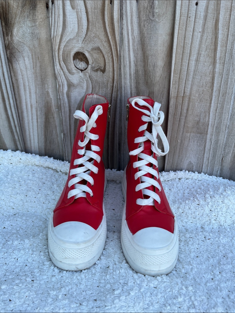 Justin Boots Women's Hightop platform sneakers